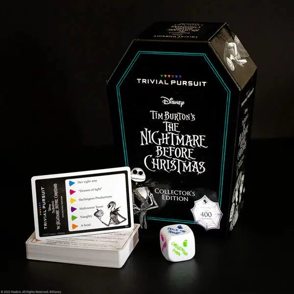 USAopoly-TRIVIAL PURSUIT®: Disney Tim Burton's The Nightmare Before Christmas Collector's Edition-TP004-261-Legacy Toys