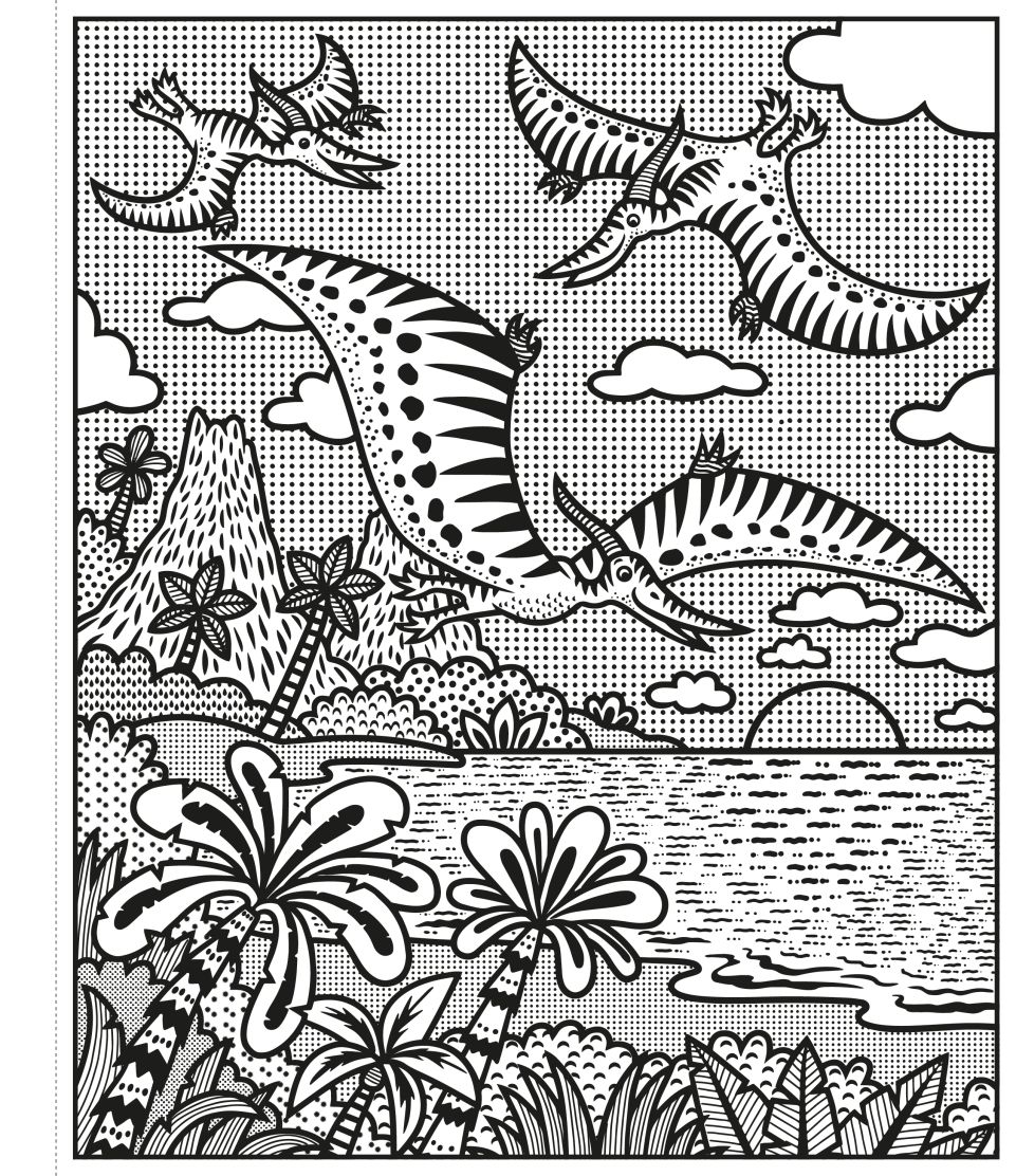 Usborne Books-Dinosaurs Magic Painting Book-317487-Legacy Toys
