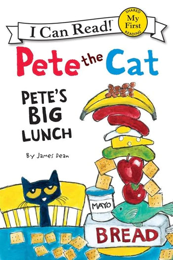 Usborne Books-Pete the Cat: Pete's Big Lunch-0062110691-Legacy Toys