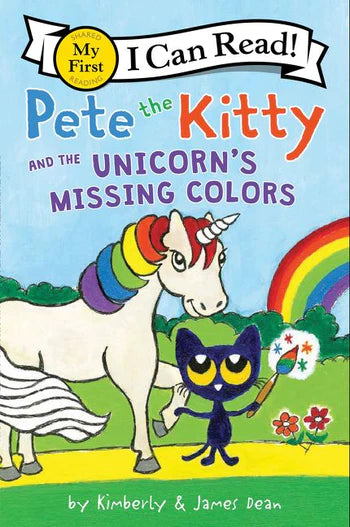 Usborne Books-Pete the Kitty and the Unicorn's Missing Colors-100062868454-Legacy Toys