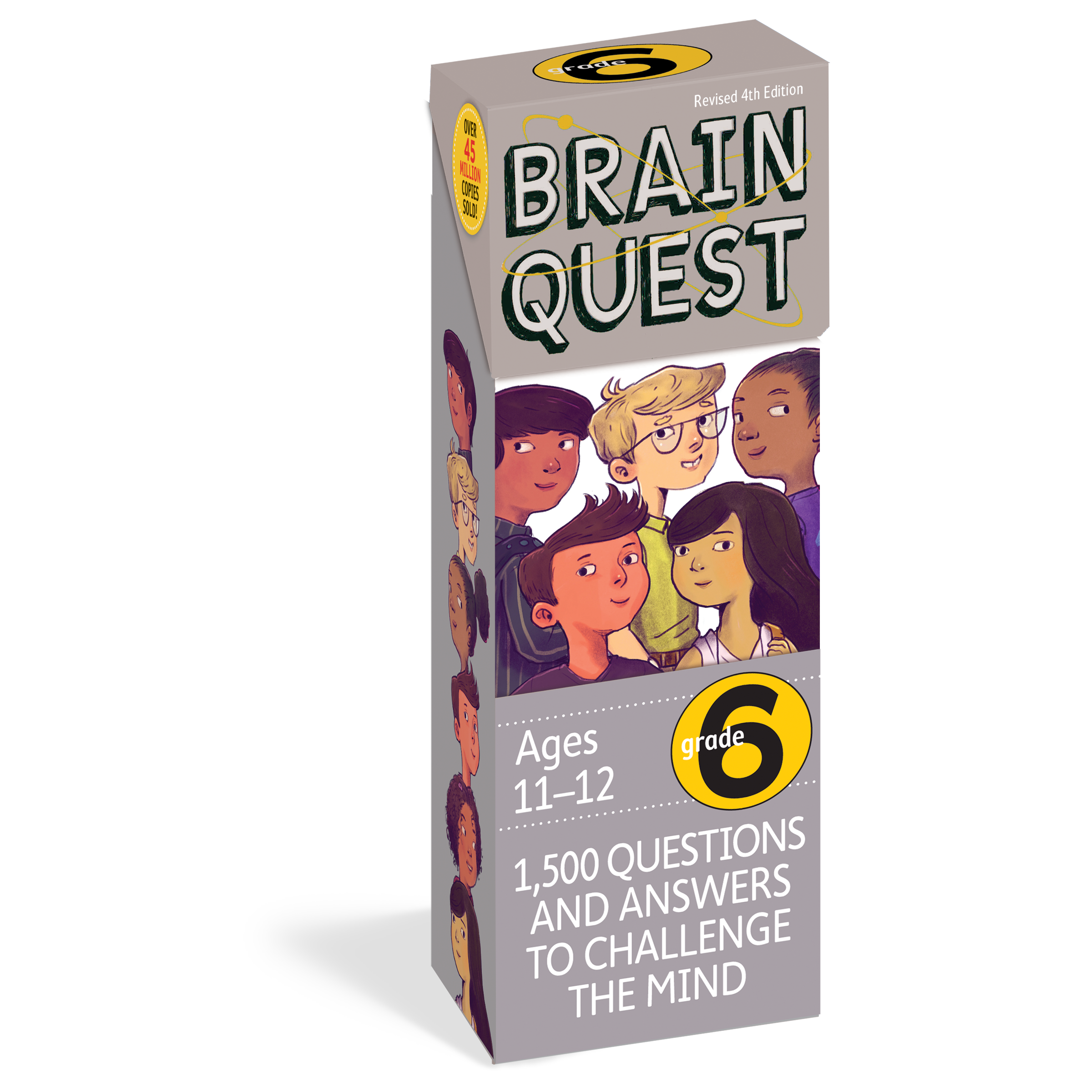 Workman Publishing-Brain Quest - Grade 6-16656-Legacy Toys