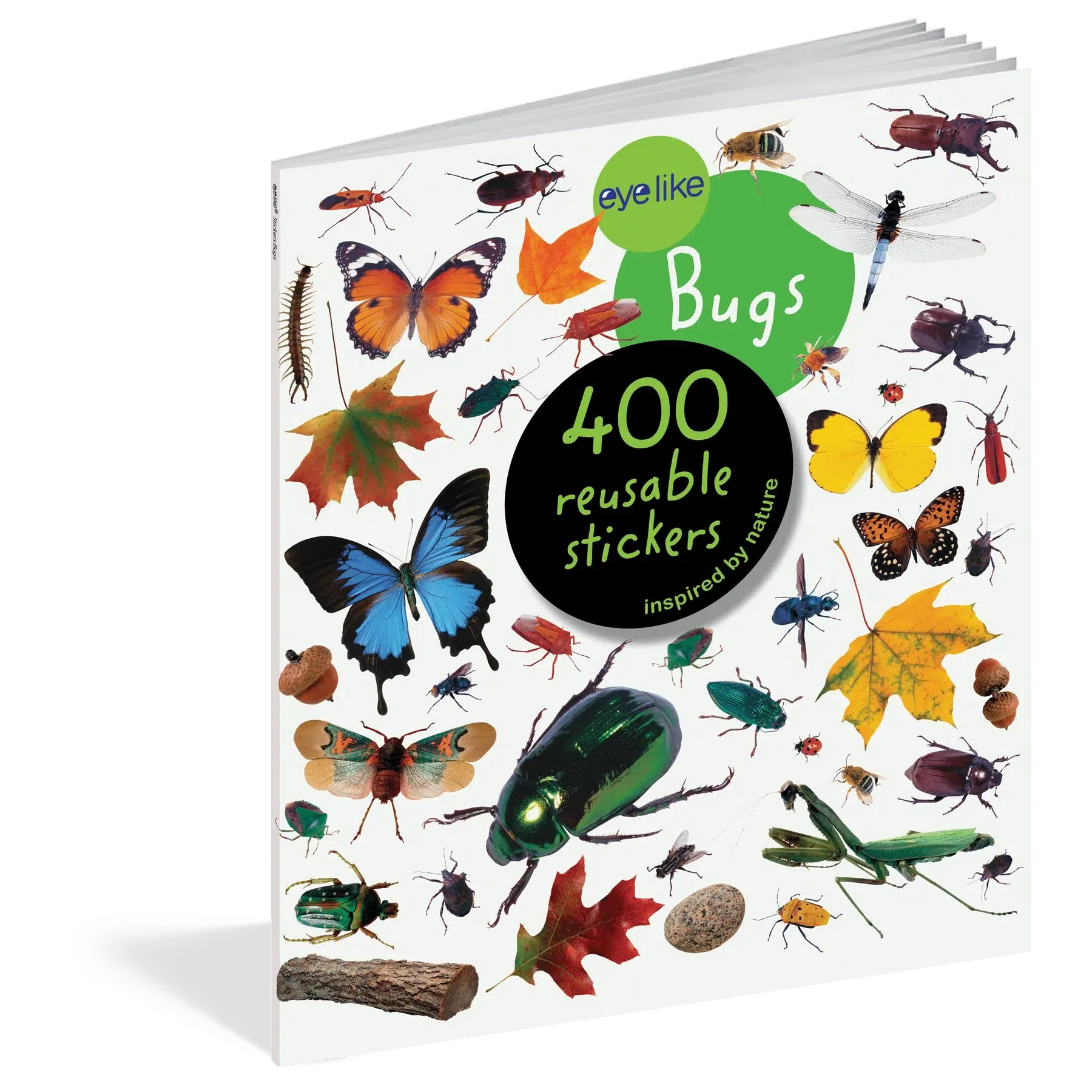 Workman Publishing-Eyelike Sticker Book - Bugs-978-0761169345-Legacy Toys