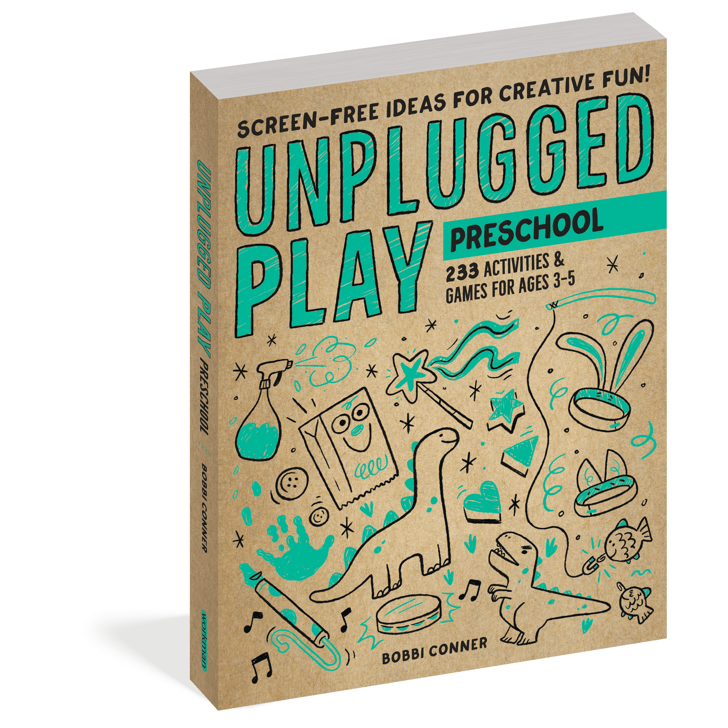 Workman Publishing-Unplugged Play: Preschool Ages 3-5-101019-Legacy Toys