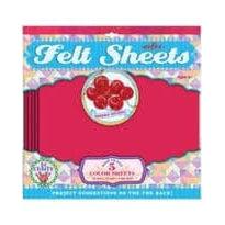 eeBoo-Felt Sheets Assortment-ASFT54-Legacy Toys