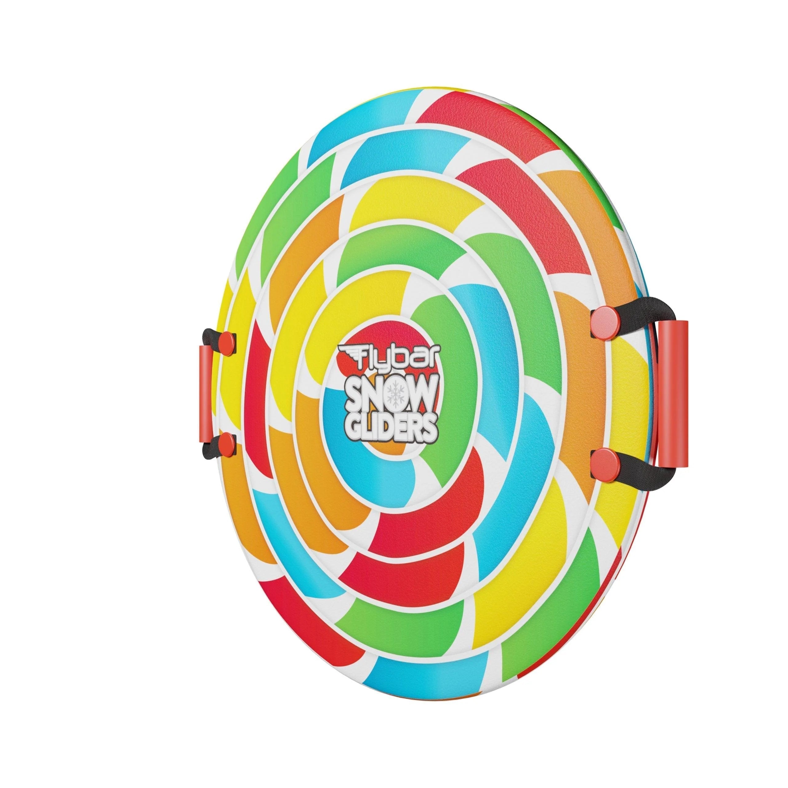 FlyBar-Kids 26" Foam Disc Snow Sled with Slick Bottom & PE Core Build--Legacy Toys