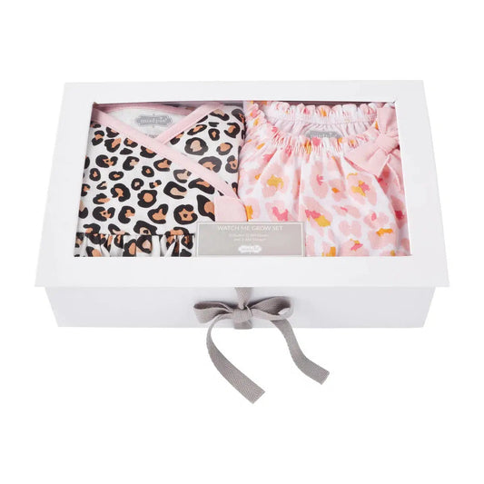 Mudpie-Leopard Watch Me Grow Set-10190215-0-3 & 3-6M-Legacy Toys